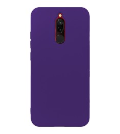 Силикон Original 360 Case Logo Xiaomi Redmi 8 (Фиолетовый)