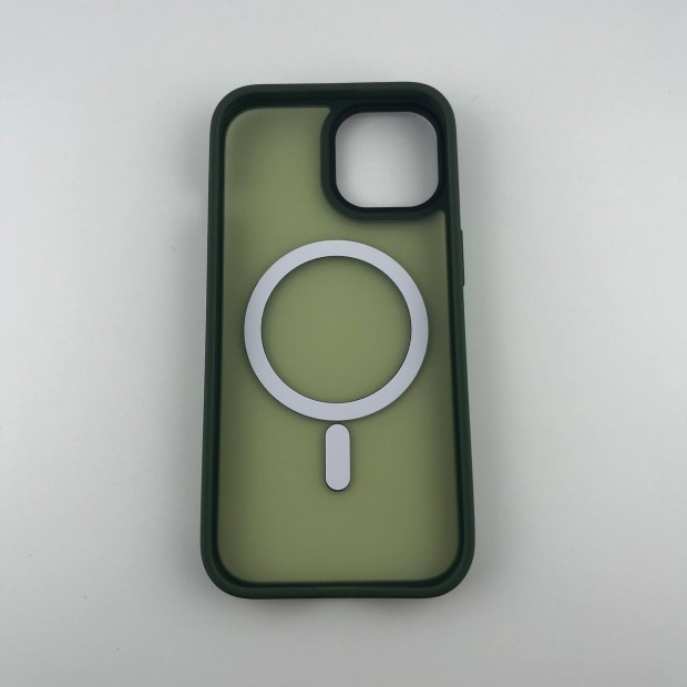 Чехол WAVE Matte Insane Case with MagSafe iPhone 15 (Green)