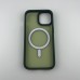 Чехол WAVE Matte Insane Case with MagSafe iPhone 15 (Green)