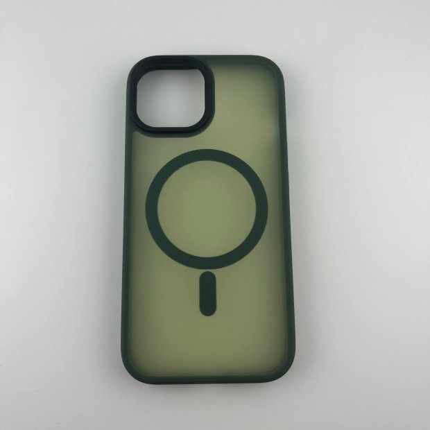 Чехол WAVE Matte Insane Case with MagSafe iPhone 15 (Green)