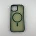 Чехол WAVE Matte Insane Case with MagSafe iPhone 15 (Green)