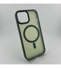 Чехол WAVE Matte Insane Case with MagSafe iPhone 15 (Green)