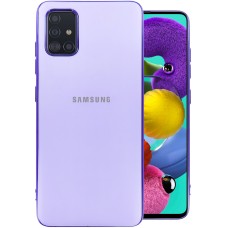 Силикон Zefir Matte Case Samsung Galaxy A51 (2020) (Фиолетовый)