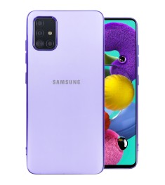 Силикон Zefir Matte Case Samsung Galaxy A51 (2020) (Фиолетовый)