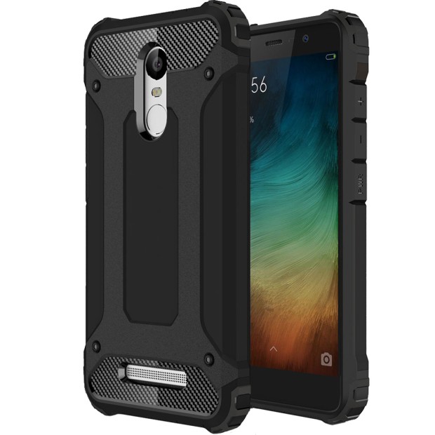 Чехол Armor Case Xiaomi Redmi Note 3 / Note 3 Pro (чёрный)