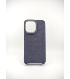 Чехол Kajsa Snake Pattern iPhone 14 Pro Max (Deep Purple)