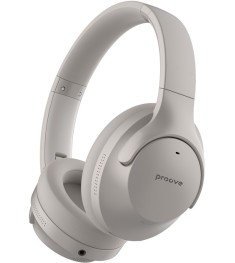 Беспроводные накладные наушники-гарнитура Proove Silence Plus with ANC (Gray)