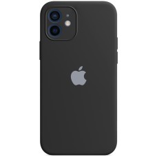 Силикон Original RoundCam Case Apple iPhone 12 (07) Black