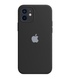 Силикон Original RoundCam Case Apple iPhone 12 (07) Black
