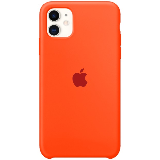 Силиконовый чехол Original Case Apple iPhone 11 (18) Orange