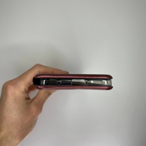 Чехол-книжка Оригинал Xiaomi Redmi Note 11 / Note 11S (Бордовый)
