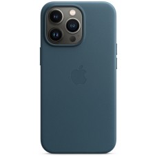 Чехол Leather Case for Apple Iphone 13 Pro (Indigo Blue)