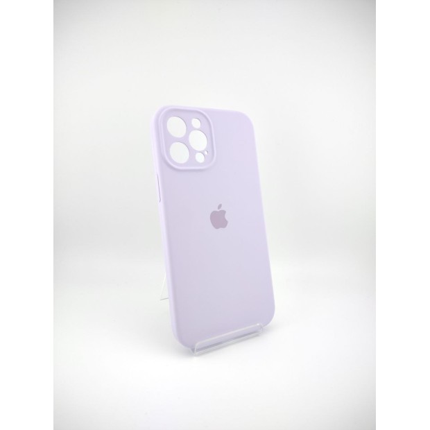 Силикон Original RoundCam Case Apple iPhone 12 Pro Max (71) Light Glycine