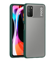 Накладка Totu Gingle Series Xiaomi Poco M3 / Redmi 9T (Тёмно-зелёный)