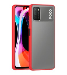 Накладка Totu Gingle Series Xiaomi Poco M3 / Redmi 9T (Красный)