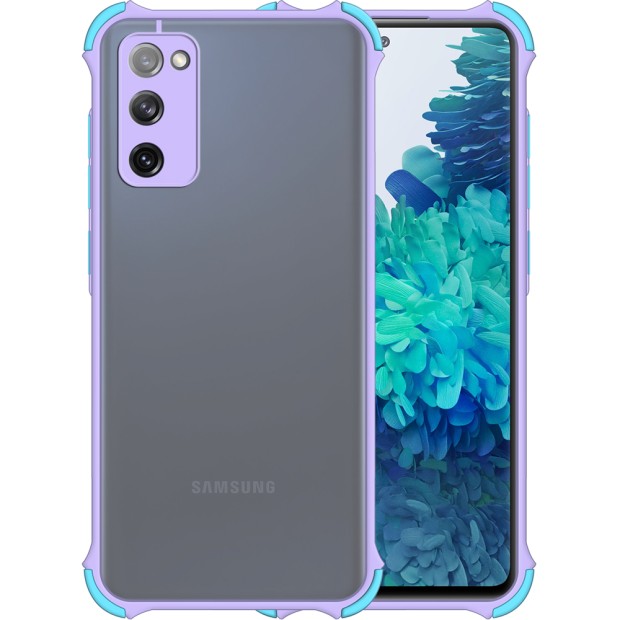Чехол Armor Frame Samsung Galaxy S20 FE (Фиалковый)
