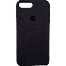 Чехол Alcantara Cover Apple iPhone 7 Plus / 8 Plus (Чёрный)