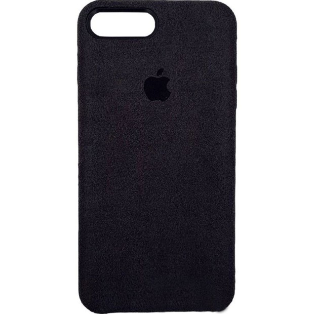 Чехол Alcantara Cover Apple iPhone 7 Plus / 8 Plus (черный)