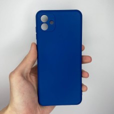 Силикон Original 360 ShutCam Case Samsung Galaxy A04 (2022) (Тёмно-синий)