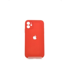 Силикон Original Square RoundCam Case Apple iPhone 11 (Paprica)