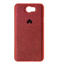 Силикон Textile Huawei Y5-2 (Красный)