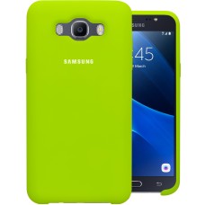 Силиконовый чехол Original Case Samsung Galaxy J7 (2016) J710 (Лайм)