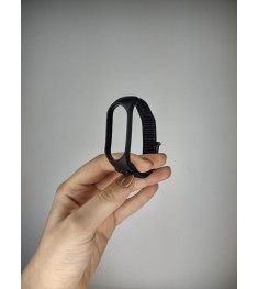 Ремешок Velcro Xiaomi Mi Band 5 / Mi Band 6 (Чёрный)