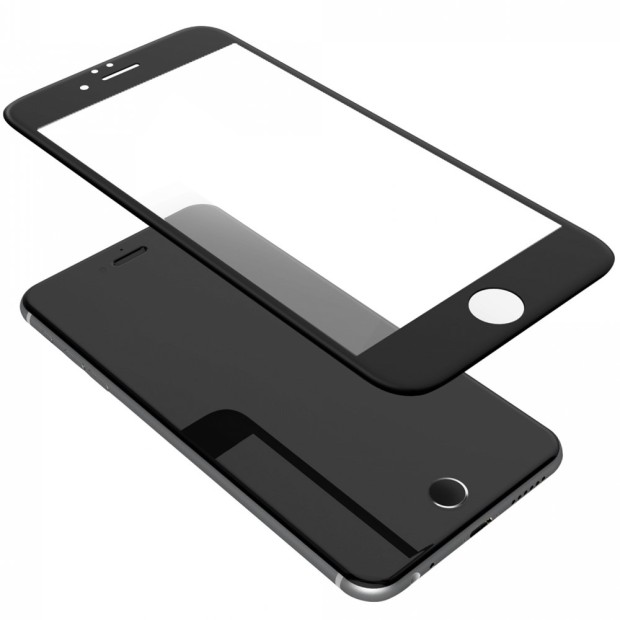 Стекло 5D Matte HD Apple iPhone 6 / 6s Black