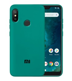Силикон Original 360 Case Logo Xiaomi Mi6x / Mi A2 (Тёмно-зелёный)
