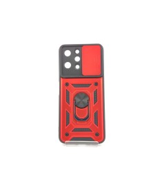 Бронь-чехол Ring Serge Armor ShutCam Case Xiaomi Redmi 12 / Poco M6 Pro (Красный..