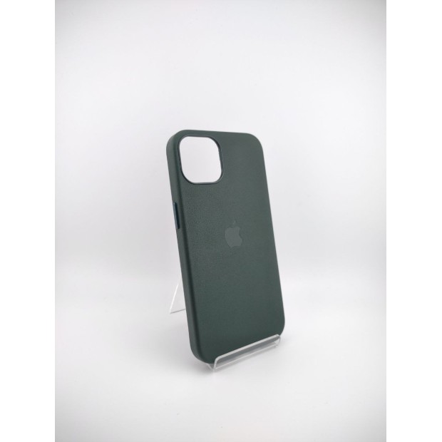 Чехол Leather Case with Magsafe Apple IPhone 13 (Sequoia Green)