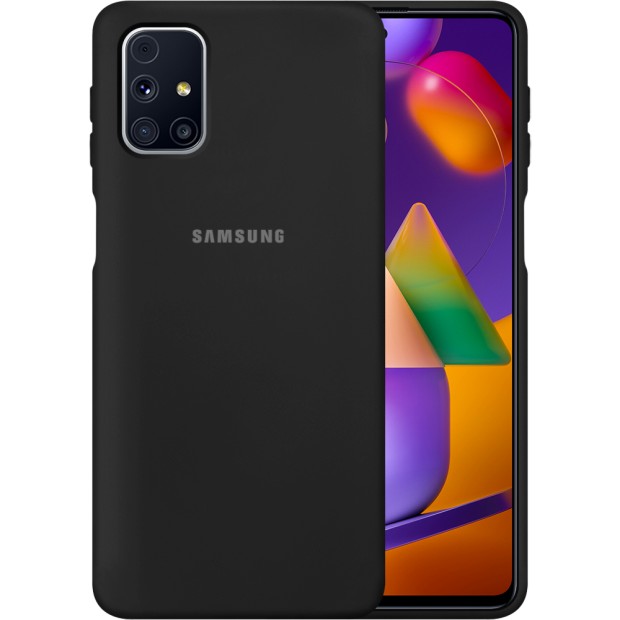 Силикон Original Case Samsung Galaxy M31S (2020) (Чёрный)