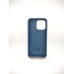 Силикон Original Round Case Apple iPhone 15 Pro Max (Storm Blue)