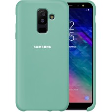 Силикон Original Case HQ Samsung Galaxy A6 Plus (2018) A605 (Бирюзовый)