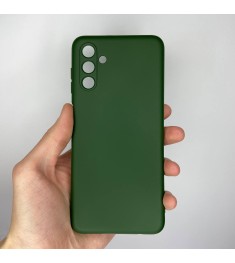 Силикон Original 360 ShutCam Case Samsung Galaxy A04S (2022) (Тёмно-зелёный)