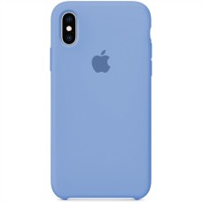 Силиконовый чехол Original Case Apple iPhone X / XS (37) Azure
