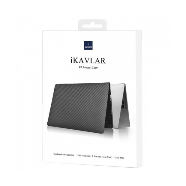 Накладка WIWU iKavlar Crystal Shield MacBook Pro 14.2" A2442/A2779 (Чёрный)
