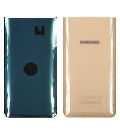 Заднее стекло корпуса для Samsung A805 Galaxy A80 (2019) Angel Gold золотистое