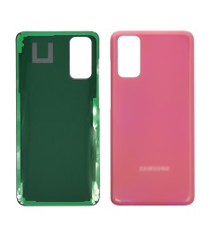 Заднее стекло корпуса для Samsung G980 Galaxy S20 Cloud Pink розовое