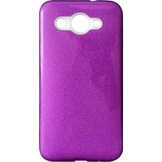 Силикон Glitter Huawei Y3 (2017) (Фиолетовый)