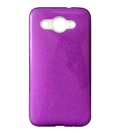 Силикон Glitter Huawei Y3 (2017) (Фиолетовый)
