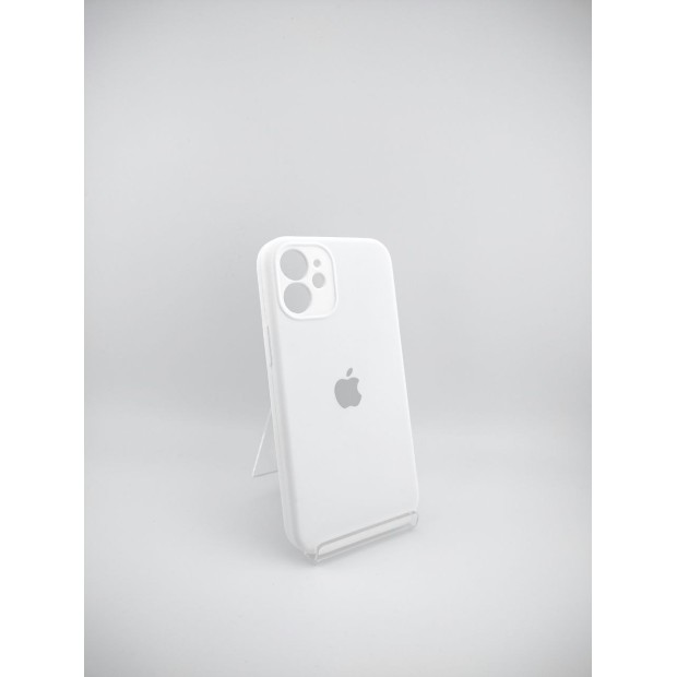 Силикон Original RoundCam Case Apple iPhone 12 Mini (06) White