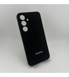 Чехол Silicone Case Samsung Galaxy S24 Plus (Чёрный)