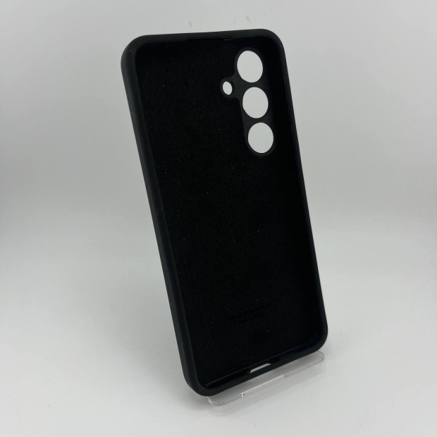 Чехол Silicone Case Samsung Galaxy S24 Plus (Чёрный)