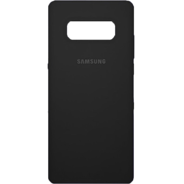 Силиконовый чехол Original Case Samsung Galaxy Note 8 N950 (Чёрный)