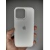 Силикон Original Round Case Apple iPhone 15 Pro Max (06) White