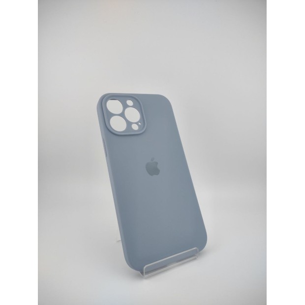 Силикон Original RoundCam Apple iPhone 13 Pro Max (42) Shadow Blue