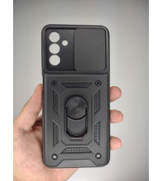 Бронь-чехол Ring Serge Armor ShutCam Case Samsung Galaxy A04s (Чёрный)