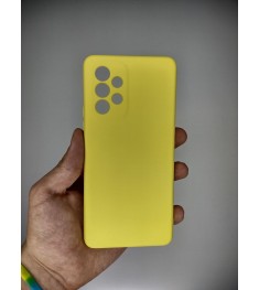 Силикон Original ShutCam Samsung Galaxy A53 (Жёлтый)