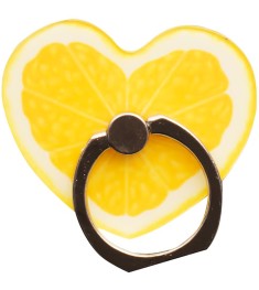 Кольцо для телефона (Lemon Heart Orange)